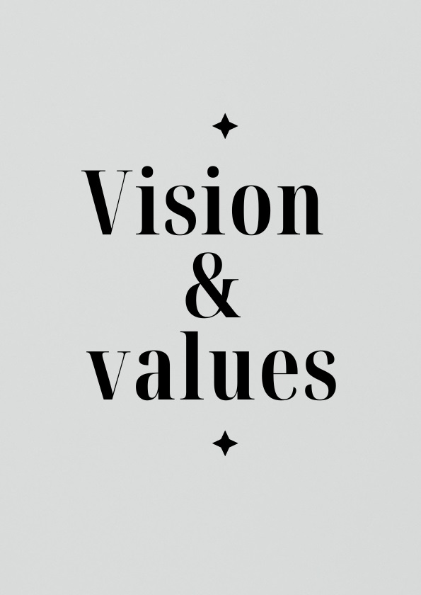 Our vision and values